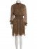Abito leopardato con lurex